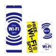 画像1: のぼり ＦＲＥＥ Ｗｉ－Ｆｉ ＳＰＯＴ (選べるデザイン) GNB-3137・3138・3139 (1)