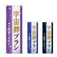 画像1: のぼり 宇宙葬プラン (選べるデザイン) (1)