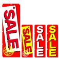 画像1: のぼり SALE (選べるデザイン) V0250 (1)