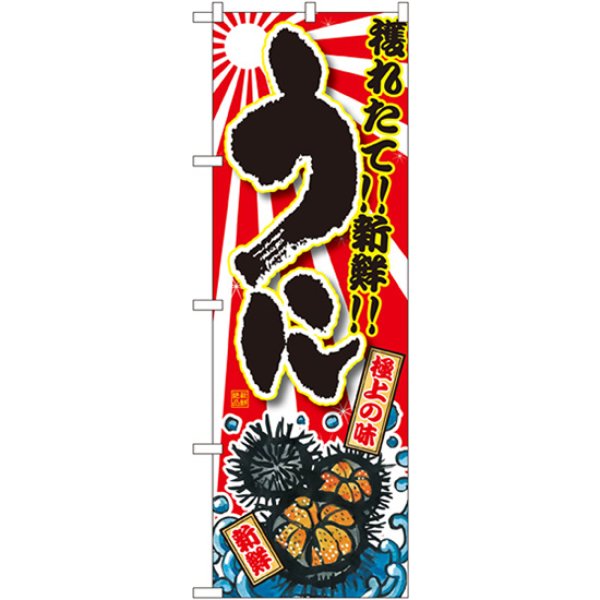 画像1: のぼり うに SNB-1492 (1)