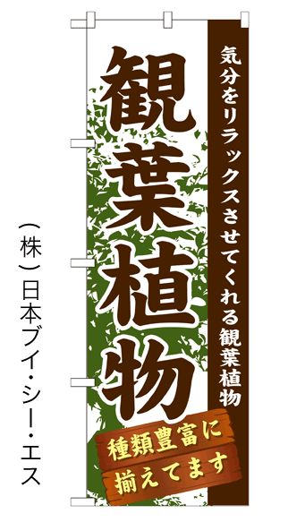 画像1: 【観葉植物】のぼり旗 (1)
