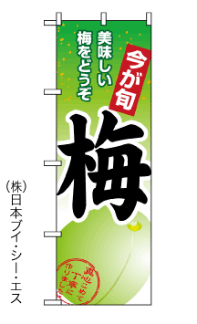 画像1: 【梅】のぼり旗 (1)