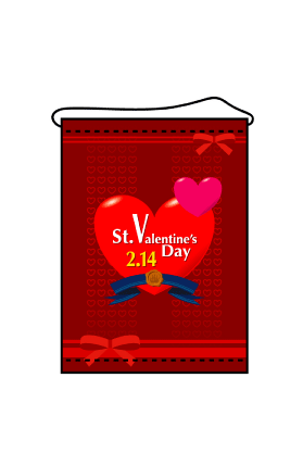 画像1: 【St.Valentine's Day】タペストリー (1)